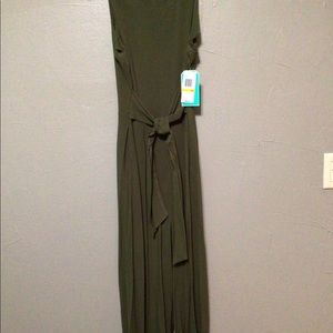 GB~ GIANNI BINI Romper~ Size Medium~ Sleeveless~ Olive Green